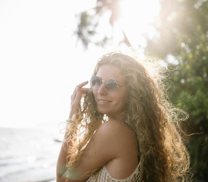 woman relaxing after nasal ketamine in west pam beach fl